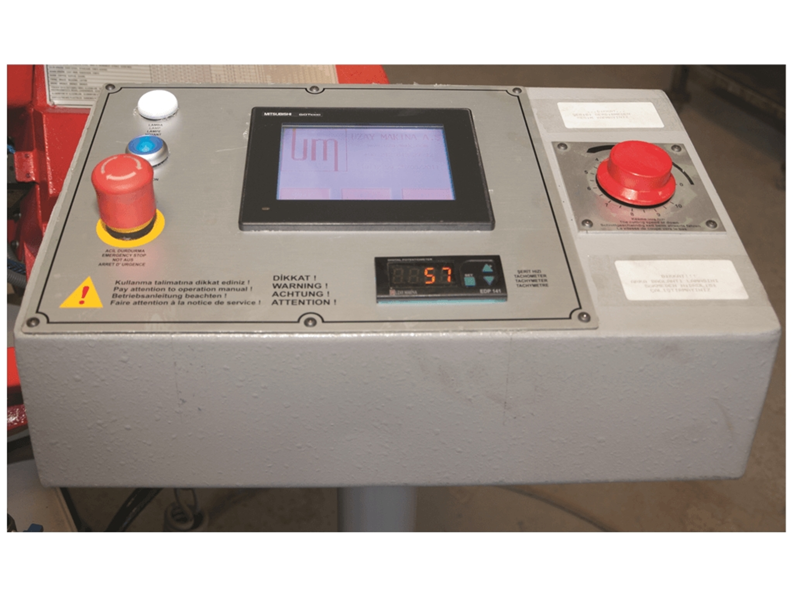 Uzay Makina UMSO 280 E Programmable Full Automatic Bandsaw Machine