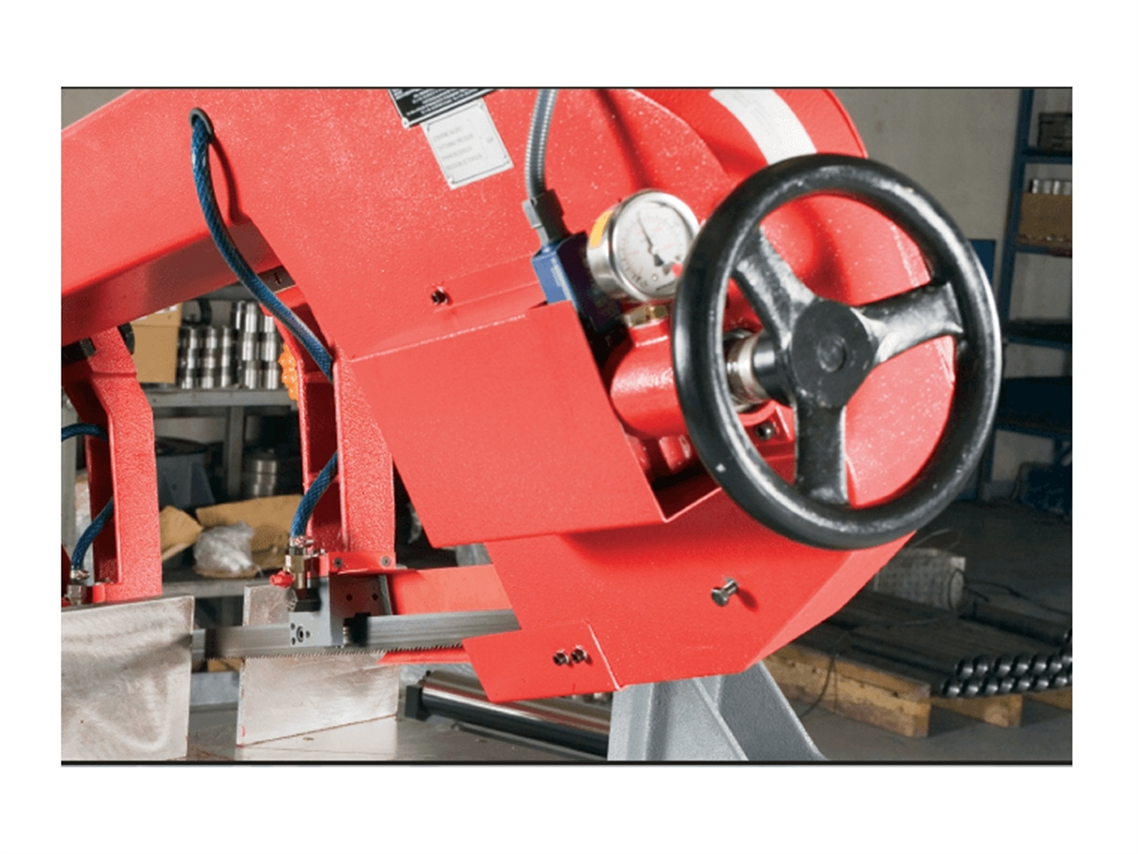 Uzay Makina UMSY 280 DG Angle-Cut Semi-Automatic Bandsaw Machine