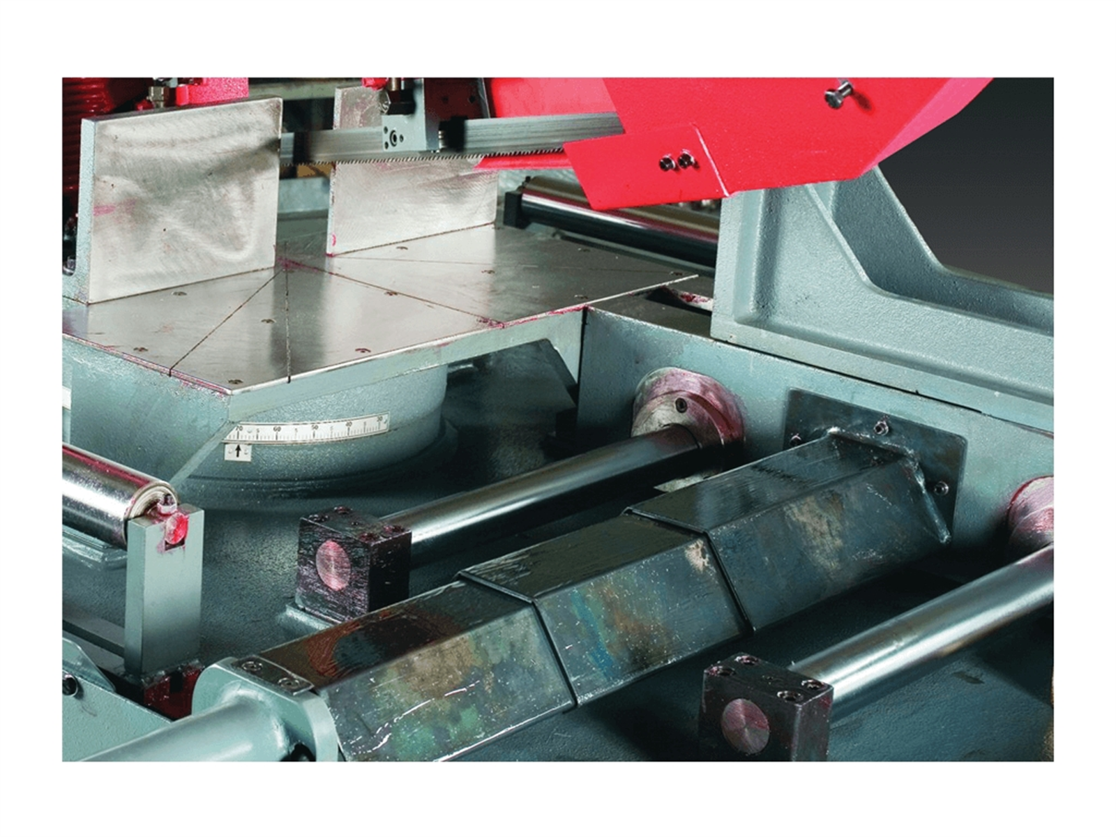 Uzay Makina UMSY 280 DG Angle-Cut Semi-Automatic Bandsaw Machine