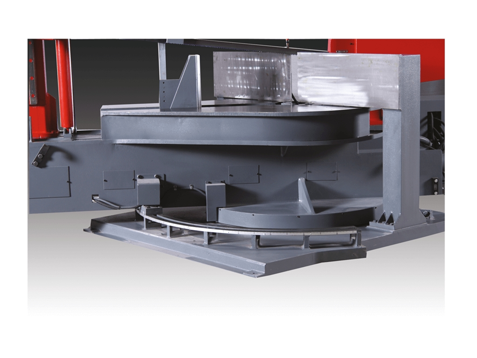 Uzay Makina UMSY 650 DG/S Angle-Cut Semi-Automatic Bandsaw Machine