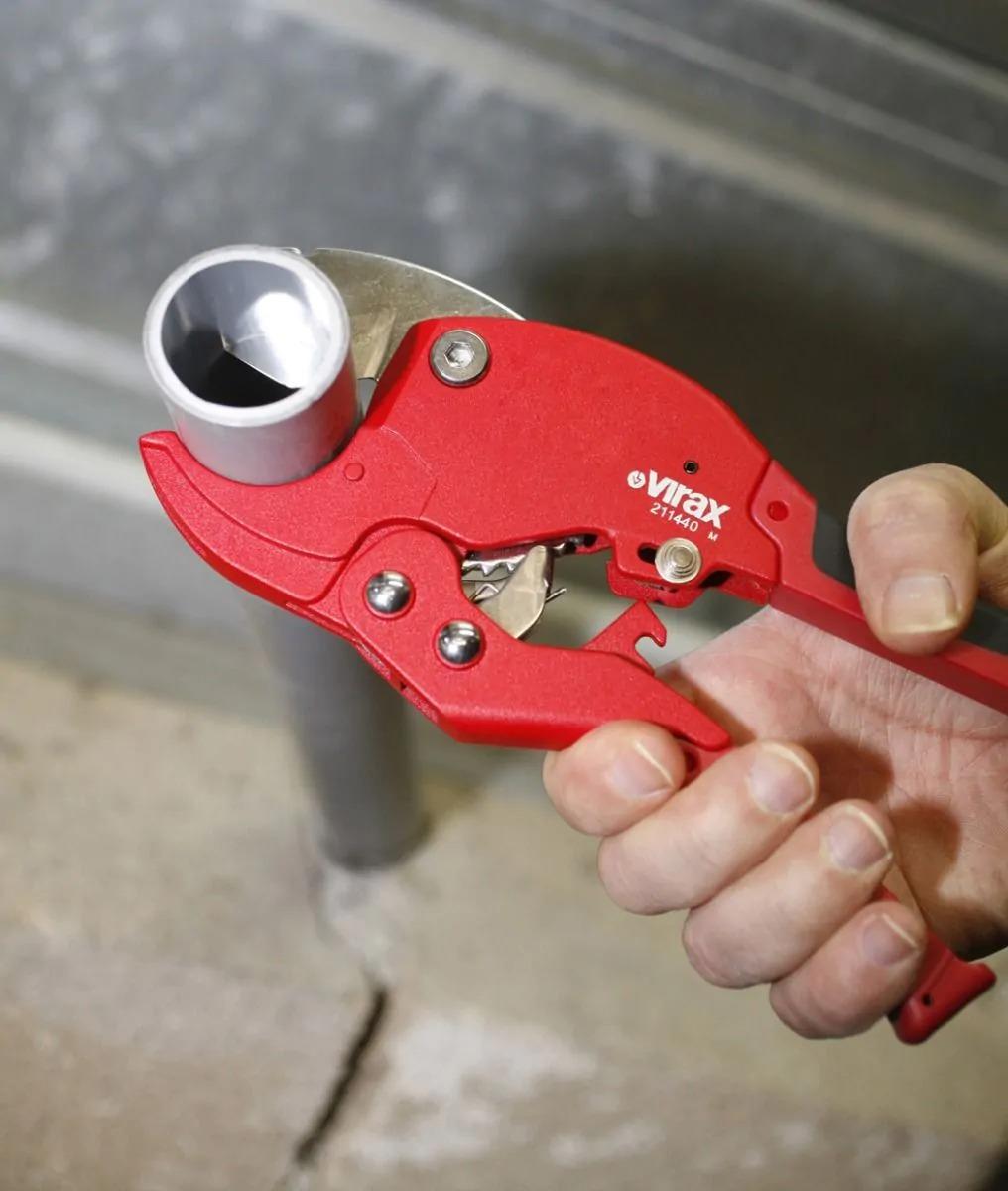 Virax 2114 Cuttıng Reamıng Plastic pipe cutter 35 - 40 - 63 mm