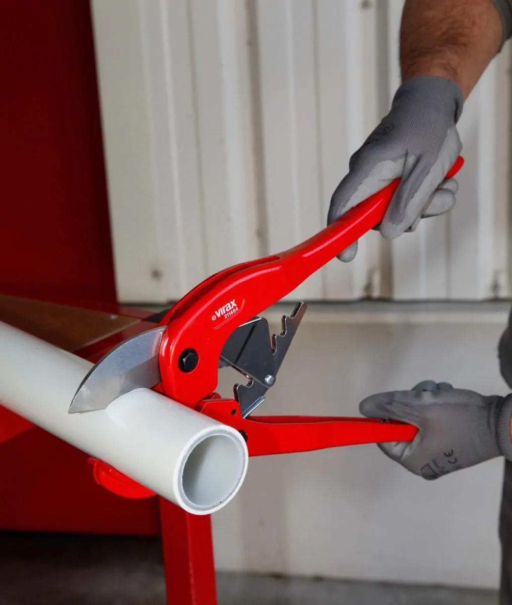 Virax 2114 Cuttıng Reamıng Plastic pipe cutter 35 - 40 - 63 mm