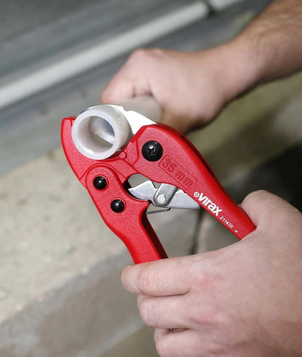 Virax 2114 Cuttıng Reamıng Plastic pipe cutter 35 - 40 - 63 mm