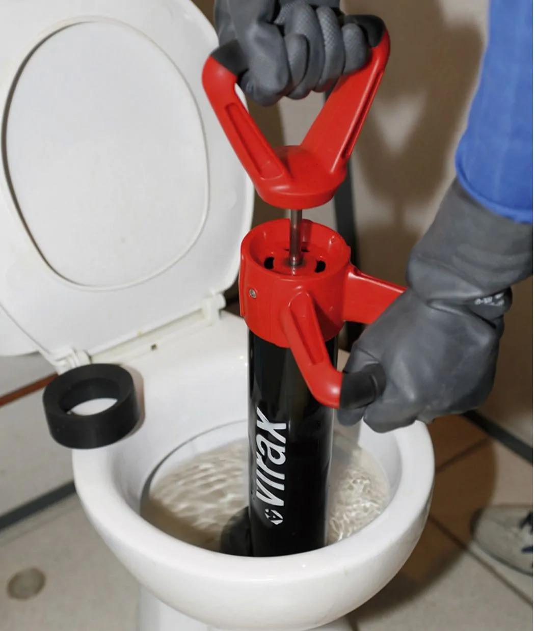 Virax 2902 Declogging Cleaning Pump-Action Pipe Cleaner