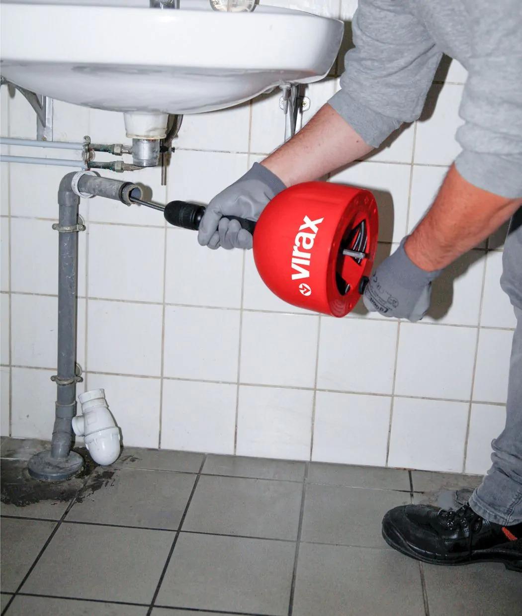 Virax 2906 Declogging Cleaning Professional pipe cleaner VAL 26