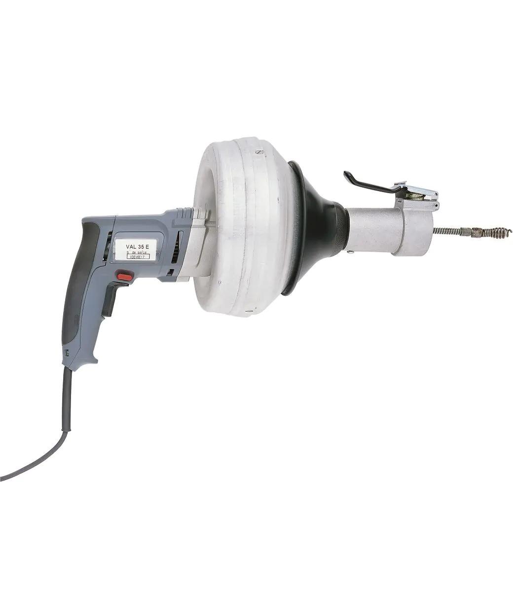 Virax 2910 Declogging Cleaning Portable Electric Drum Type Pipe Cleaner VAL 35 / VAL 35E