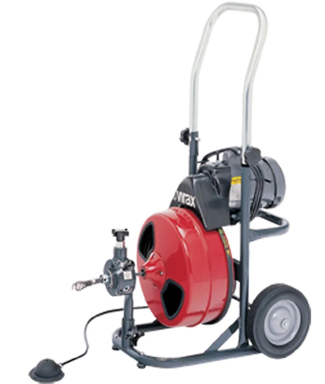 Virax 2912 Declogging Cleaning Electric Drum Type Pipe Cleaner VAL 80 / VAL 80E