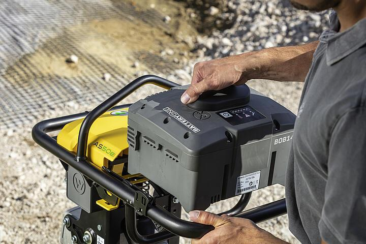 Wacker Neuson AP Series 25 KN Electric Vibratory Plate AP2560e - 25 kN With BP1000
