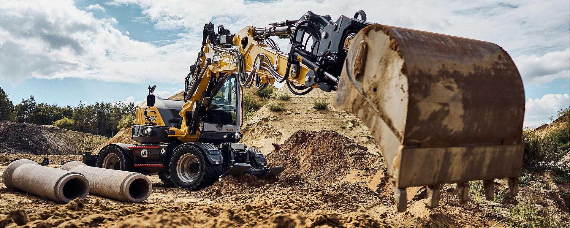 Wacker Neuson Backhoe Buckets With Teeth Excavator Attachments