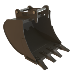 Wacker Neuson Backhoe Buckets With Teeth Excavator Attachments