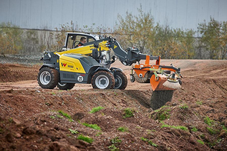 Wacker Neuson Cleaning & Care Sweeper 20 Telehandler Attachments