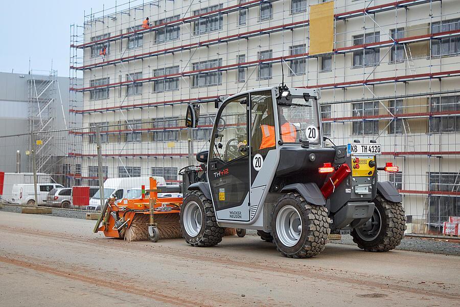 Wacker Neuson Cleaning & Care Sweeper 20 Telehandler Attachments
