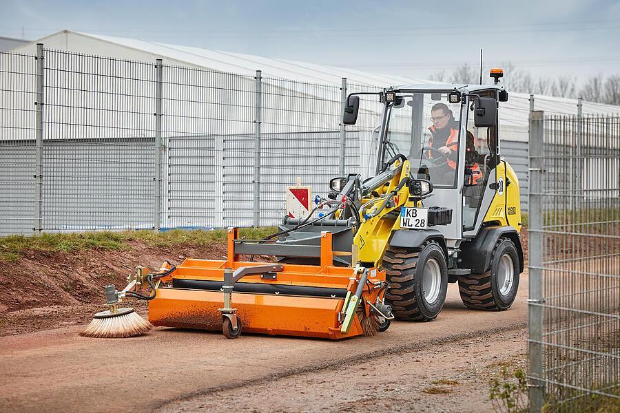 Wacker Neuson Cleaning & Care Sweeper 25 Telehandler Attachments