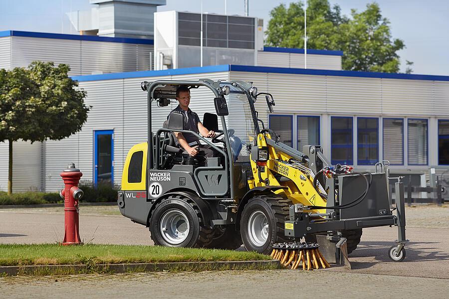 Wacker Neuson Cleaning & Care Wild Herb Brush Telehandler Attachments