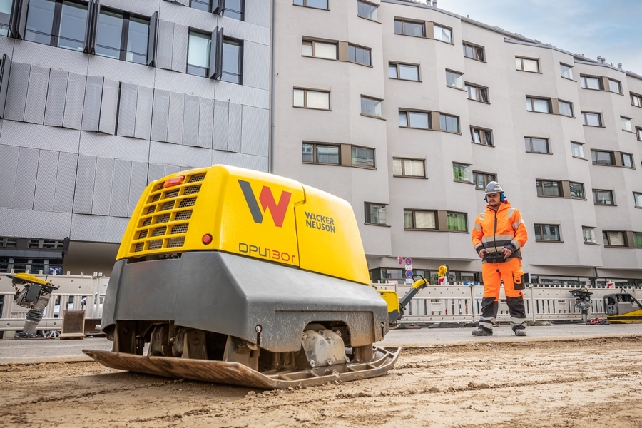 Wacker Neuson DPU130r Remote-Controlled Vibratory Plate DPU 130Le