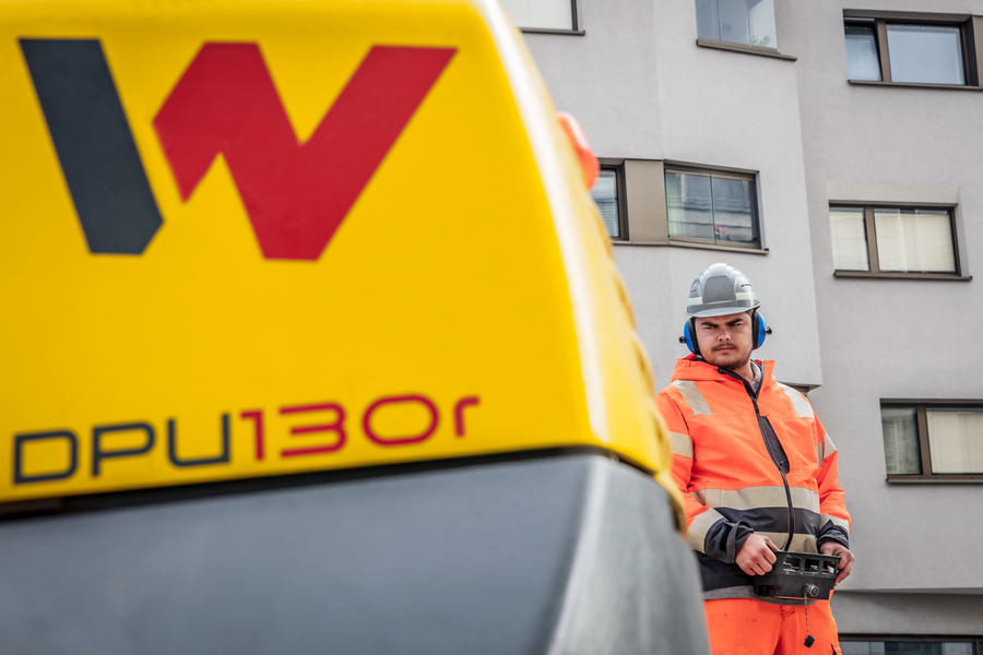 Wacker Neuson DPU130r Remote-Controlled Vibratory Plate DPU 130Le