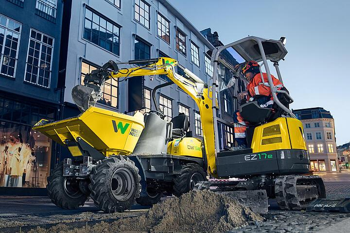 Wacker Neuson Electric Wheel Dumper DW15e