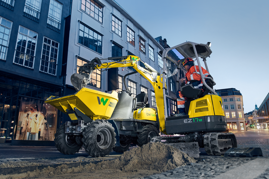 Wacker Neuson Electric Wheel Dumper DW15e