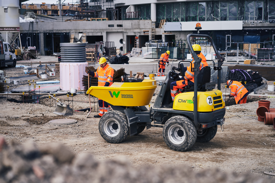 Wacker Neuson Electric Wheel Dumper DW15e