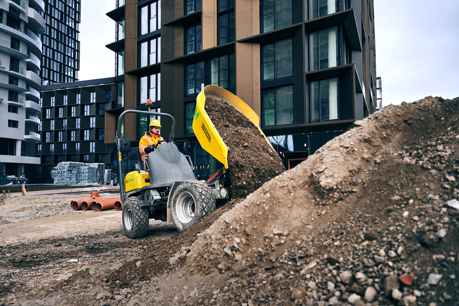 Wacker Neuson Electric Wheel Dumper DW15e