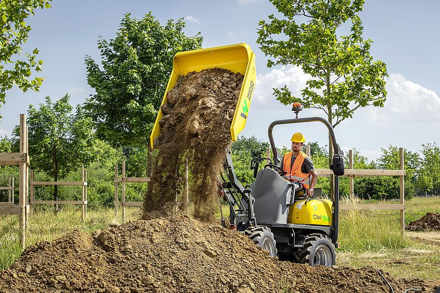 Wacker Neuson Electric Wheel Dumper DW15e