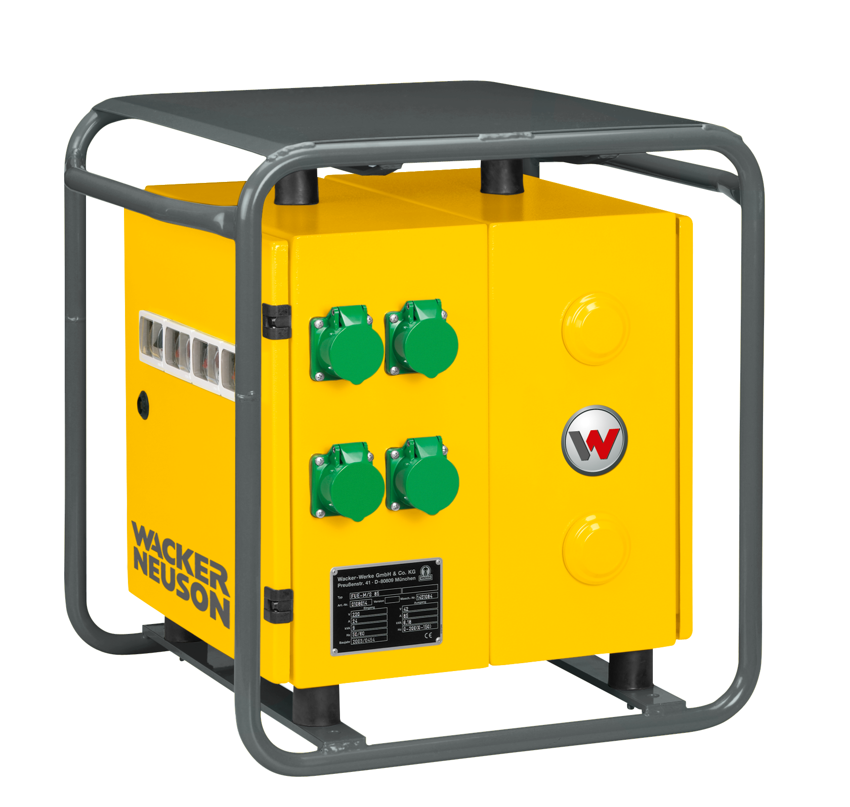 Wacker Neuson FUE Series Portable Frequency Converter FUE-M/S 85A 4CEE-32A