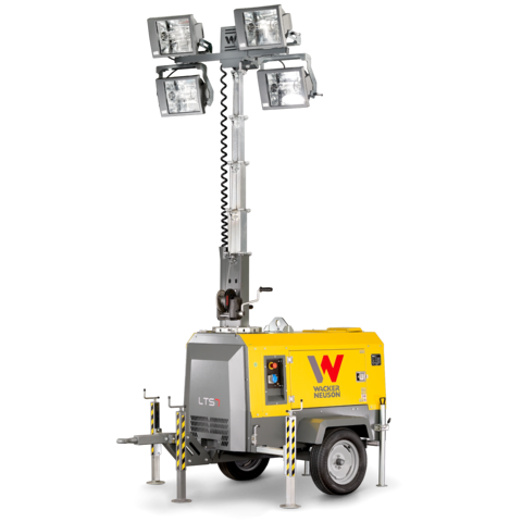 Wacker Neuson Light Tower With Metal Halide Lamps LTS8L 50