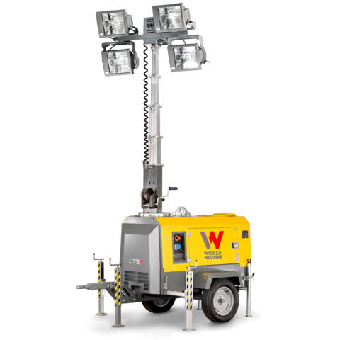 Wacker Neuson Light Tower With Metal Halide Lamps LTS8L 50