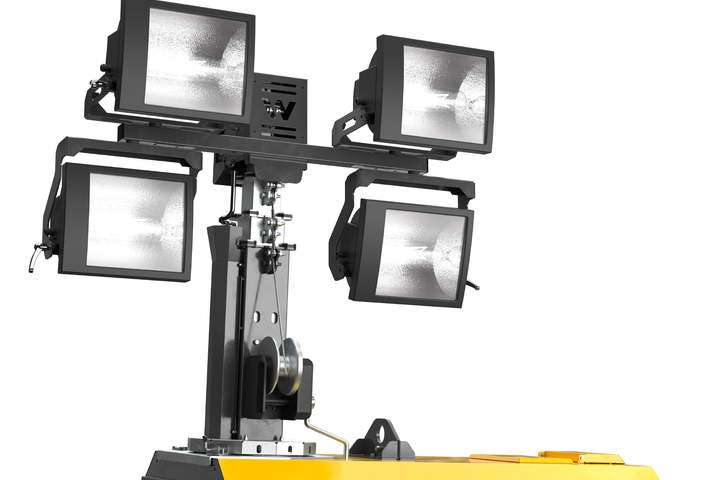 Wacker Neuson Light Tower With Metal Halide Lamps LTS8L 50