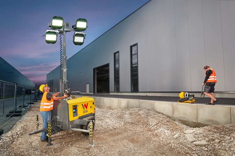 Wacker Neuson Light Towers With LED Lamps LTS4K