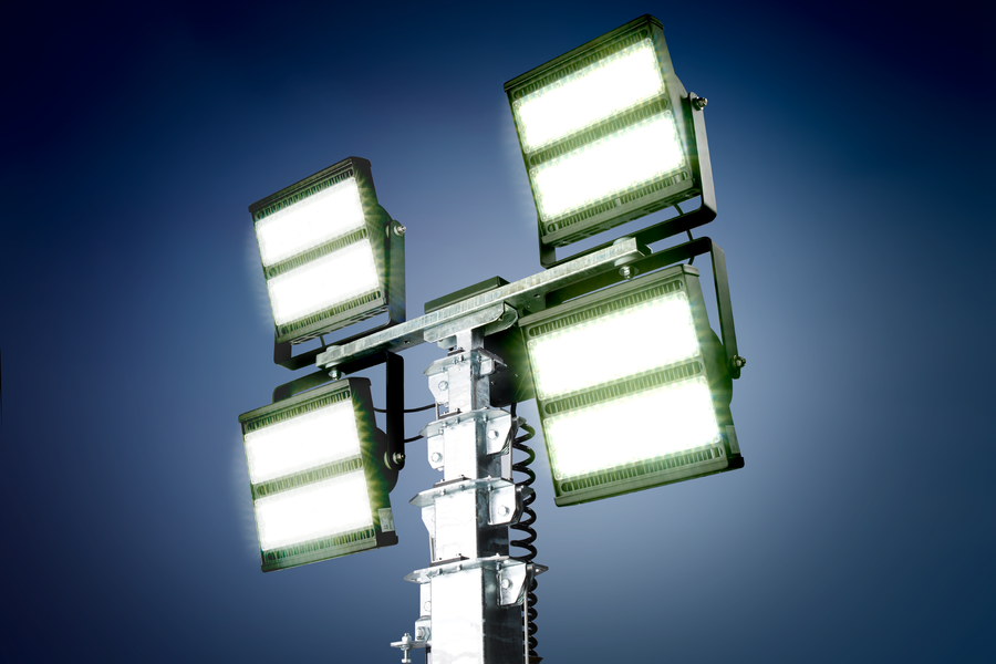 Wacker Neuson Light Towers With LED Lamps LTN4Y