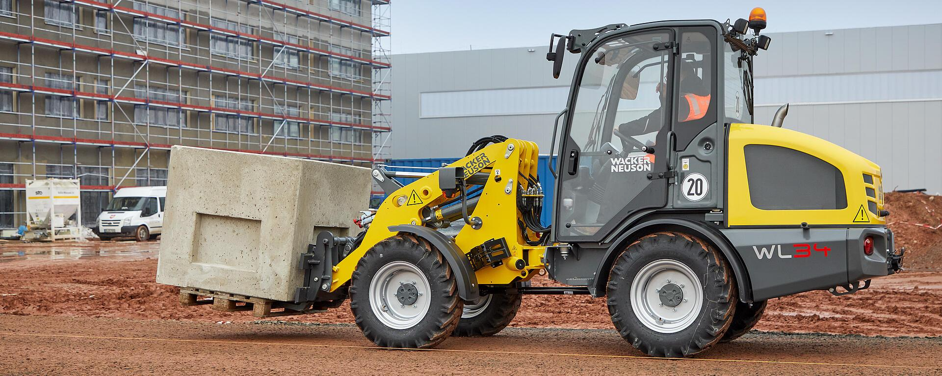 Wacker Neuson Pallet Fork Telehandler Attachments