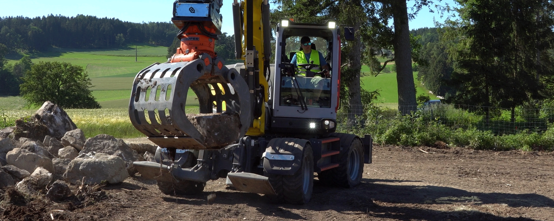 Wacker Neuson Sorting And Demolition Grabs Gripping & Sorting Excavator Attachments