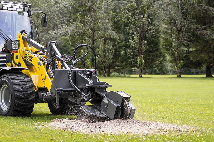 Wacker Neuson Special Tools Stump Grinder Telehandler Attachments