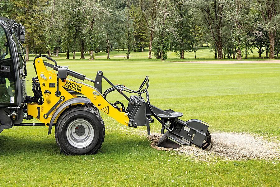 Wacker Neuson Special Tools Stump Grinder Telehandler Attachments