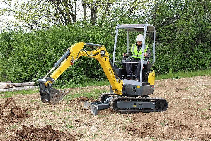 Wacker Neuson Tracked Zero Tail Excavator EZ17