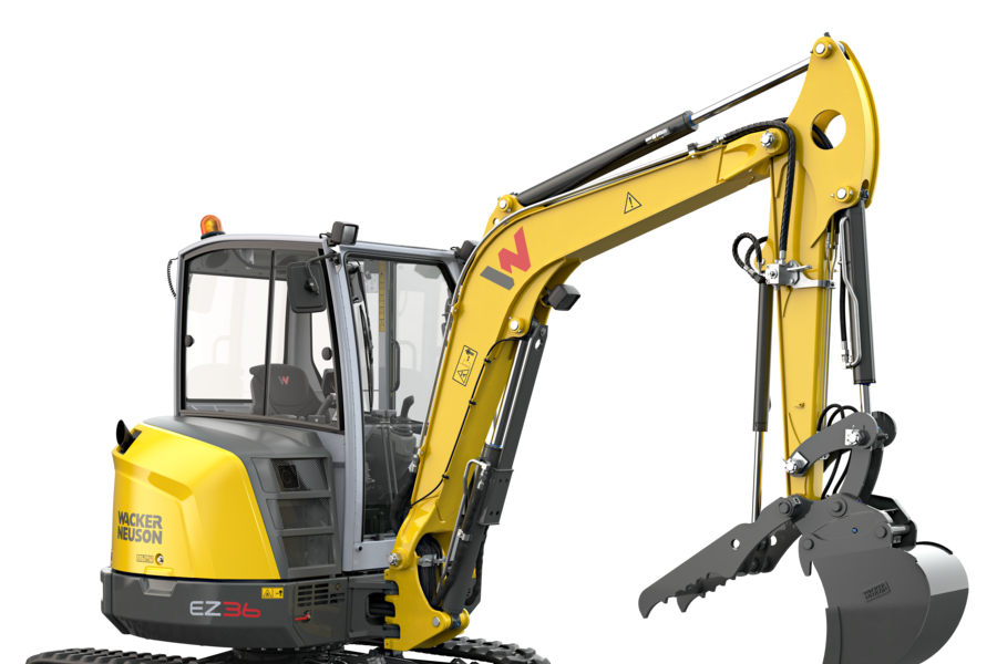 Wacker Neuson Tracked Zero Tail Excavator EZ36