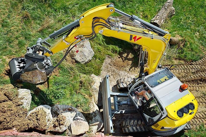Wacker Neuson Tracked Zero Tail Excavator EZ80