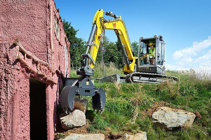 Wacker Neuson Tracked Zero Tail Excavator EZ80