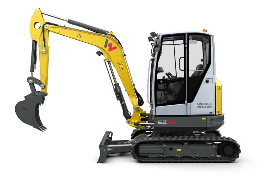 Wacker Neuson Tracked Zero Tail Excavator EZ36