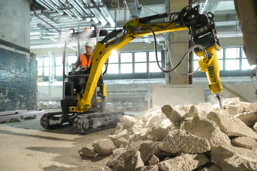 Wacker Neuson Tracked Zero Tail Excavator EZ17e
