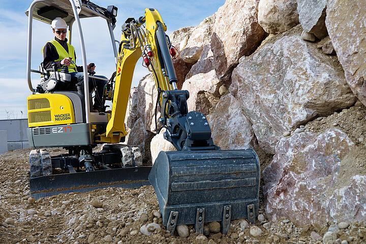 Wacker Neuson Tracked Zero Tail Excavator EZ17