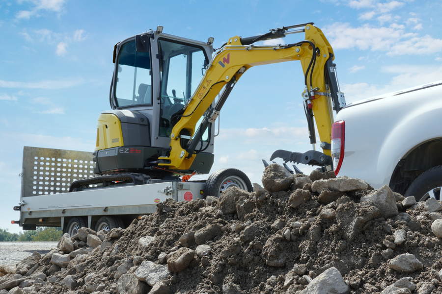 Wacker Neuson Tracked Zero Tail Excavators EZ26