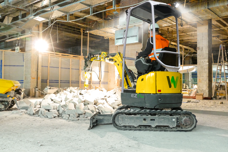 Wacker Neuson Tracked Zero Tail Excavator EZ17e