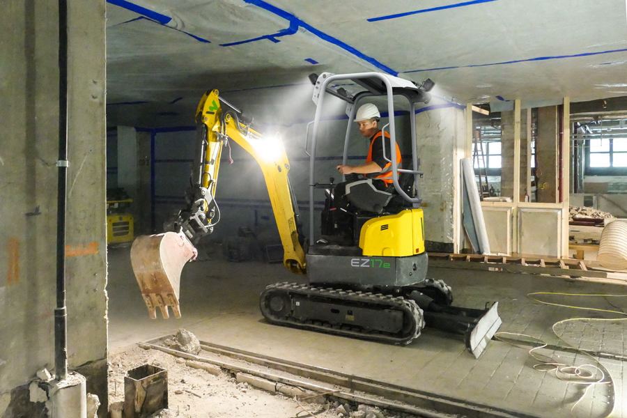 Wacker Neuson Tracked Zero Tail Excavator EZ17e
