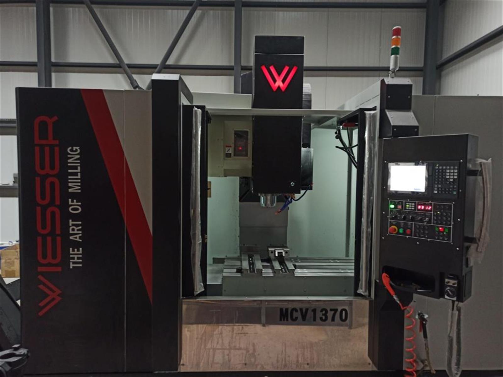 Wiesser MCV1370 CNC Vertical Machining Center new condition