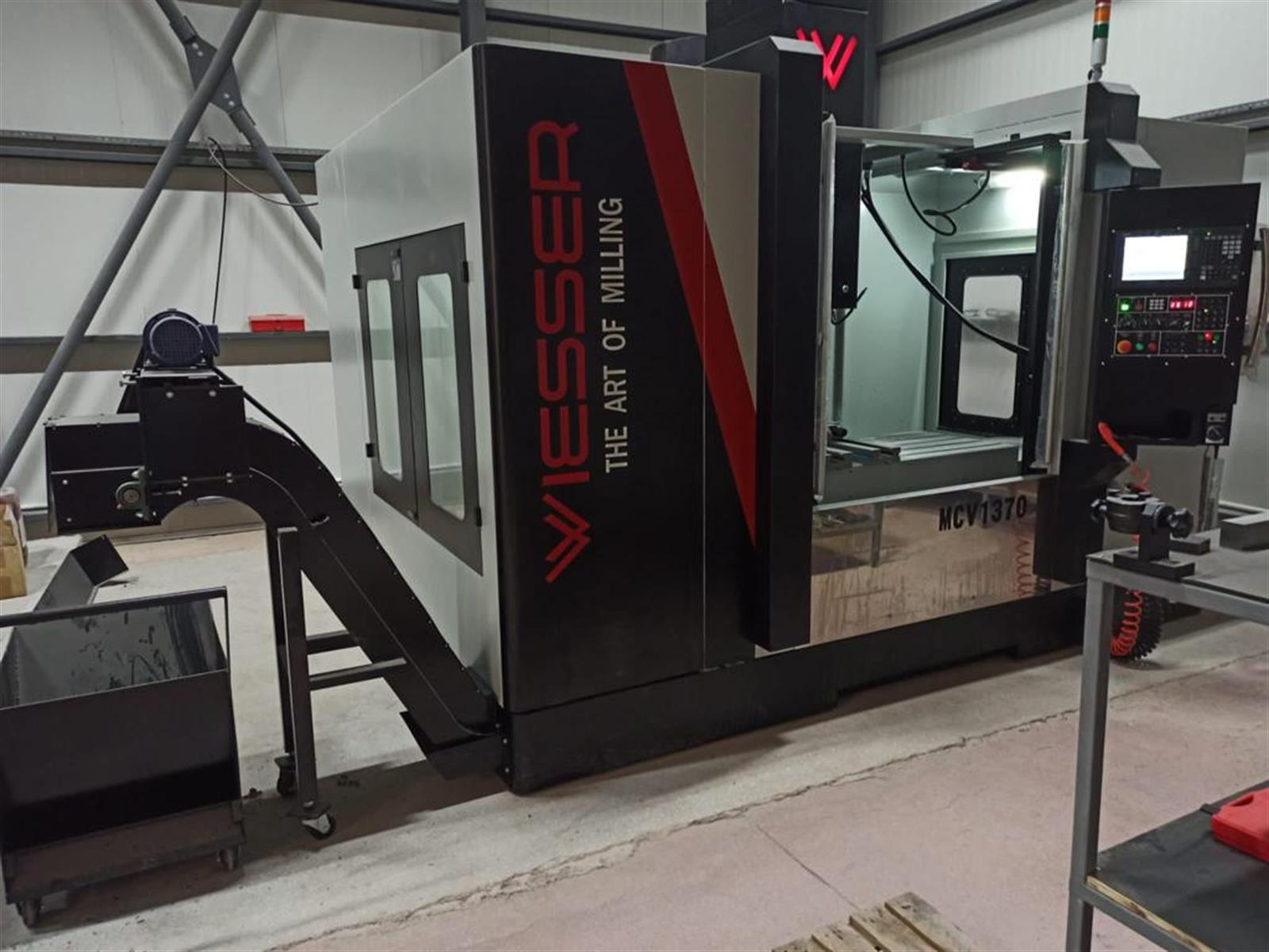 Wiesser MCV1370 CNC Vertical Machining Center new condition