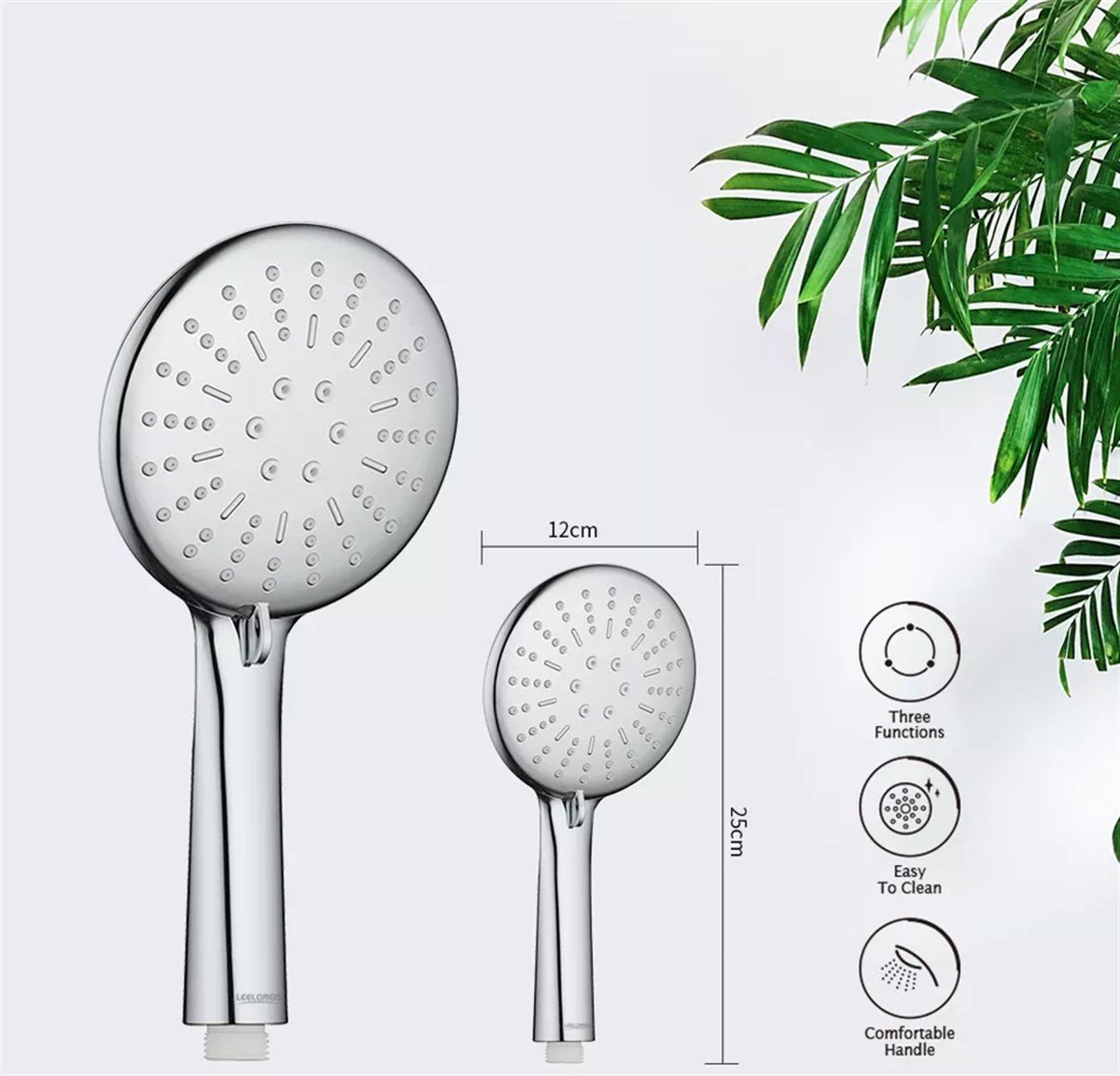 NEROLIA Power Shower 3  Yüksek Basınçlı Duş Başlığı / El Duşu