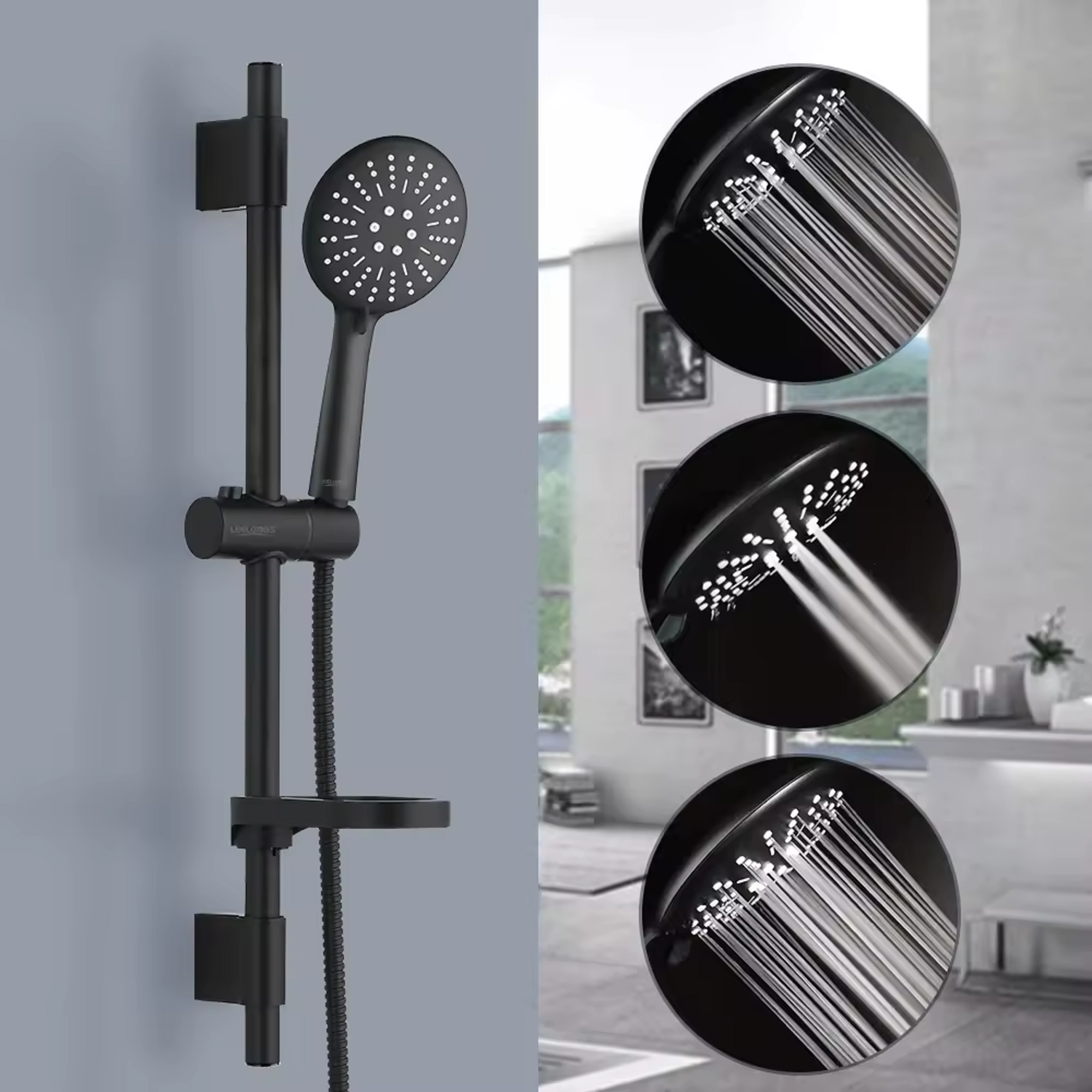 Power Shower Sürgülü Duş Seti