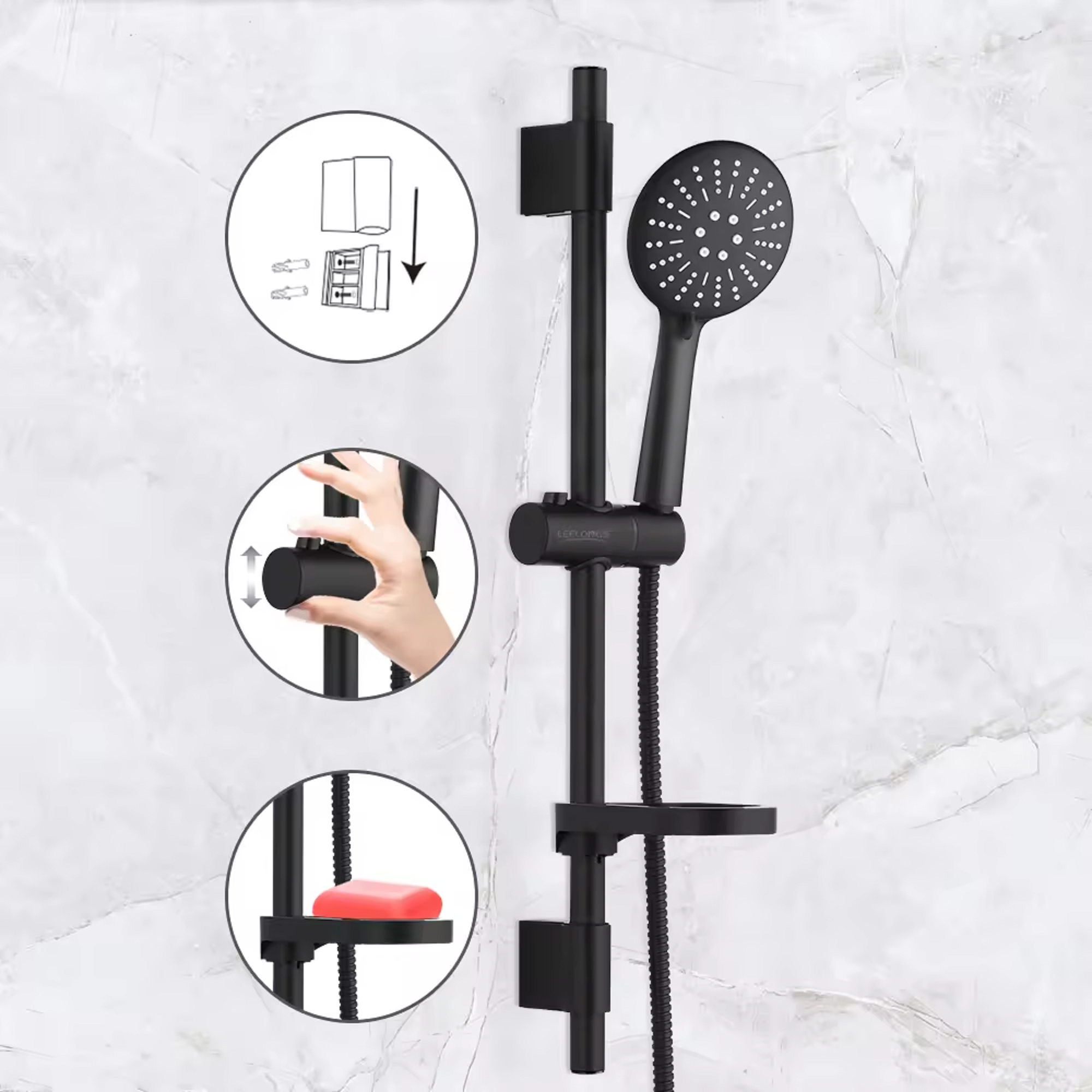 Power Shower Sürgülü Duş Seti